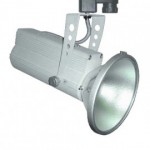 CLE Stromschienenleuchte YK Powerstrahler II 50W QR-111 alu grau