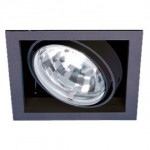 CLE Kardan Einbauleuchte YK1-CDMT 35/70/150W 24� schwarz