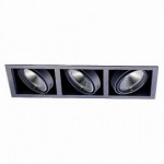 CLE Kardan Einbauleuchte YK3-CDMT 3 x 35/70/150W 36� schwarz