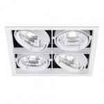 CLE Kardan Einbauleuchte YK4-CDMT 4 x 35/70/150W 24� weiss
