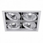 CLE Kardan Einbauleuchte YK4-CDMT 4 x 35/70/150W 36� weiss