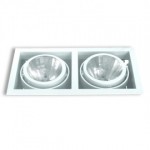 CLE Kardan Einbauleuchte YK2-CDMT Highspeed 2 x 35/70W weiss