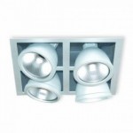 CLE Kardan Einbauleuchte YK4-IA-CDMT 4 x 35/70W weiss