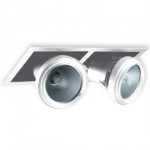 CLE Kardan Einbauleuchte YK2-AB-CDMT 2 x 35/70W weiss