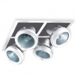 CLE Kardan Einbauleuchte YK4-AB-CDMT 4 x 35/70W weiss