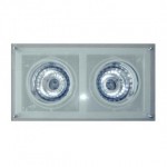 CLE Kardan Einbauleuchte YK2-CDMT Deko 2 x 35/70W wei�