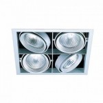 CLE Kardan Einbauleuchte YK4-PAR30/CDMR 4 x 100/70W weiss