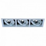 CLE Kardan Einbauleuchte YK3-SDWTG 3 x 50/100W weiss