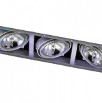 CLE Kardan Einbauleuchte YK3-QR111 3 x 50W weiss