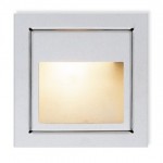 CLE Halogen Wandeinbauleuchte YK11 New Wallsquare Open 20W 12V nickel