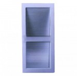 CLE Halogen Wandeinbauleuchte YK Small Screen II/50 2 x 50W 12V alu elox.
