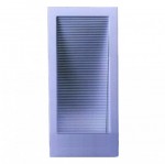 CLE Halogen Wandeinbauleuchte YK Small Screen II/78 100W alu elox.