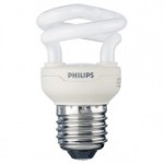 Philips Tornado ESaver Energiesparlampe 8Y T2 5W 827 E27