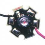 Hochleistungs- LED Luxeon Star 3W rot -*A