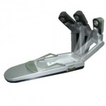 LED Booklight Leselicht silber