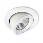 CLE Halogen Einbauleuchte 1043 50W weiss