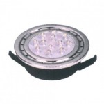 CLE M�beleinbauleuchte RT2013LED1W 230V rund weiss