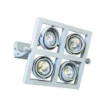 CLE Halogen Wandleuchte ALUTEC 100W 230V alu