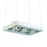 CLE Kardanische Hängeleuchte YK Webspace Trio BA 3x 50W weiss