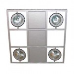 CLE Kardanische H�ngeleuchte YK Webspace CDMT Quattro Highspeed 4x 35/70W silbergrau
