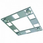CLE Kardanische H�ngeleuchte YK Webspace CDMT Highspeed XXL 4x 35/70W silbergrau