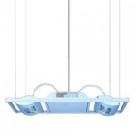 CLE H�ngeleuchte YK Duo HQI-TS  2 x 150W alu grau