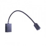 CLE Display Leuchte2 1x 1W LED schwarz