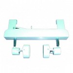 CLE Balkenleuchte Porta3 Niedervolt 2x 50W alu grau