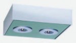 OLIGO EU PI KEY WEST /Alu geb�rstet /230V /50/60Hz /12V /2x50VA