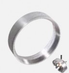 OLIGO DEKORING �117mm x 30mm Silber-Matt passend f�r QR-LP 111, QPAR 38, HIPAR 111