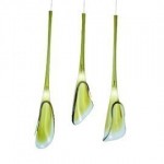 CLE Objekt Design H�ngeleuchte Lily Line 1116-3 3x 35W 230V Glas amber