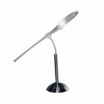 CLE Objekt Design Tischleuchte Lily Table 35W 230V Glas opal weiss