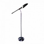 CLE Objekt Design Stehleuchte Lily Floor 35W 230V Glas schwarz