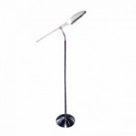 CLE Objekt Design Stehleuchte Lily Floor 35W 230V Glas opal weiss