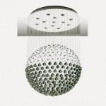 CLE Kristall-Glas H�ngeleuchte GB9528 13x 20W 230V chrom