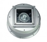 CLE Halogen Bodeneinbauleuchte eckig 50W alu grau /mit Eingie�topf