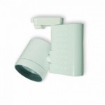 CLE Stromschienen-Leuchte ST122A Strahler CDM-TC 35/70W silber grau