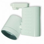 CLE Stromschienen-Leuchte ST122B Strahler CDM-T 35/70W silber grau