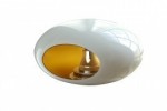 ESPRIT Tischleuchte Pebble white/amber