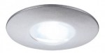 SLV NAUTILUS SPIKE LED Outdoorspot silbergrau 3 weiße LED inkl. Treiber und Spie?