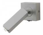 SLV STIX 3W LED Wandleuchte mit Gelenk wei�e LED silbergrau