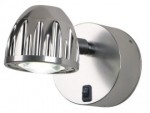 SLV LED Bilderleuchte  wei�e LED silberne Metallteile