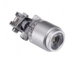 SLV LED Spot f�r GLU-TRAX 1W warmwei�e LED silbernes Geh�use