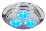 SLV GX5,3 LED 3x1W blau 