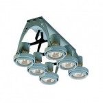 CLE YK Webspace Wall 6-er Wandleuchte  6x 50W GZ10