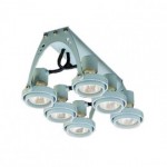 CLE YK Webspace Wall 6-er Wandleuchte  6x 50W GZ10