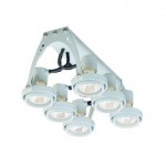 CLE YK Webspace Wall 6-er Wandleuchte  6x 50W GZ10