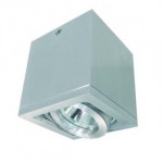 CLE Alutec Aufbauleuchte 1x 50W GU10 alu