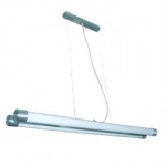 CLE ALUTEC H�ngel. 2x 14W T5 IP20 ALU inkl. VG