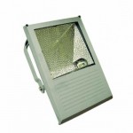 Flutlichtstrahler 150W HQI-TS silber IP65
